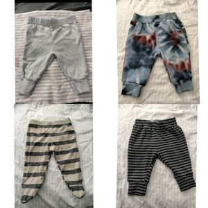 0-3month 4 pack of pants